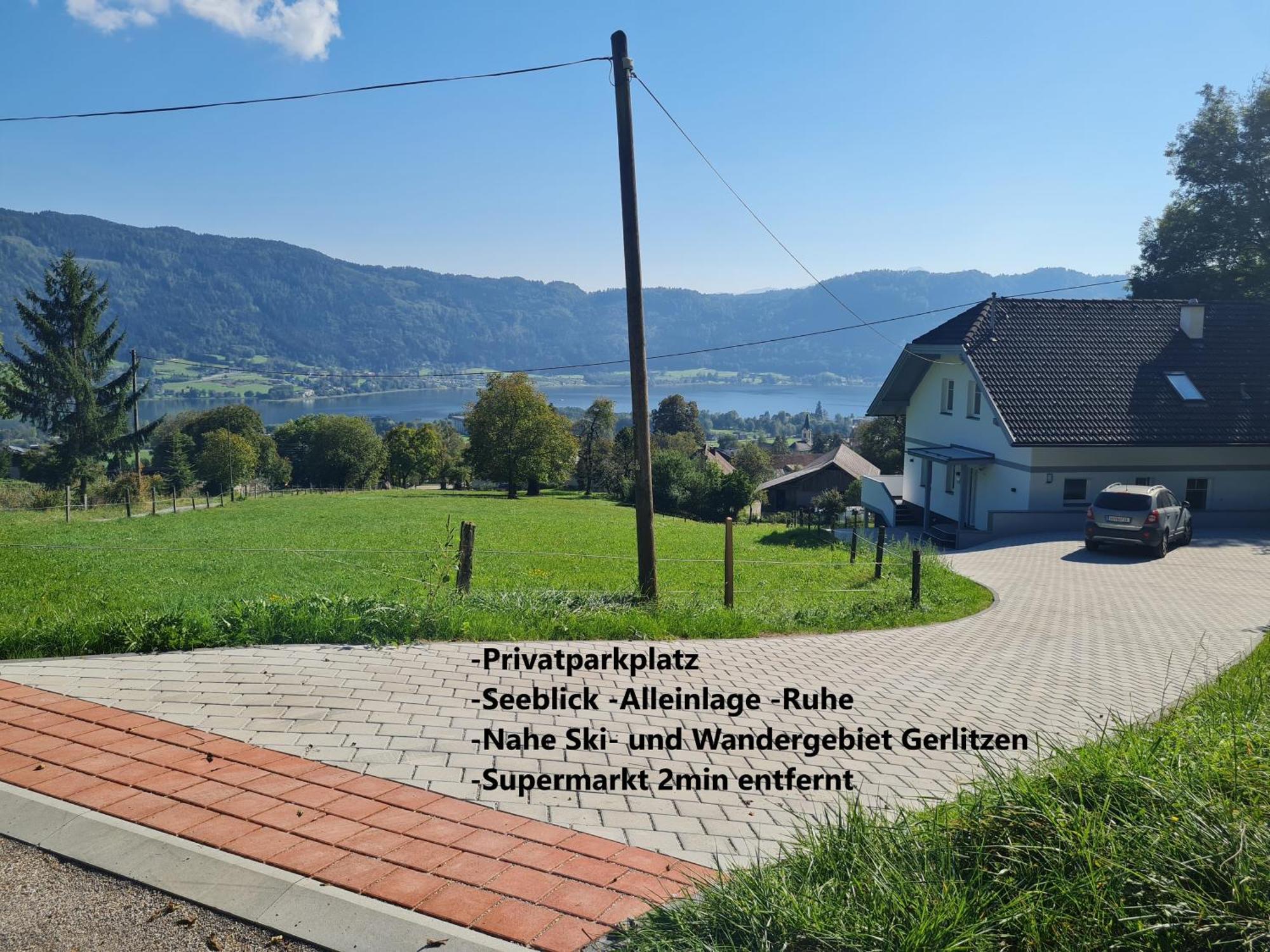 Aparts Lakeview -Gerlitzen -Ossiacher See -Ski Tratten  エクステリア 写真